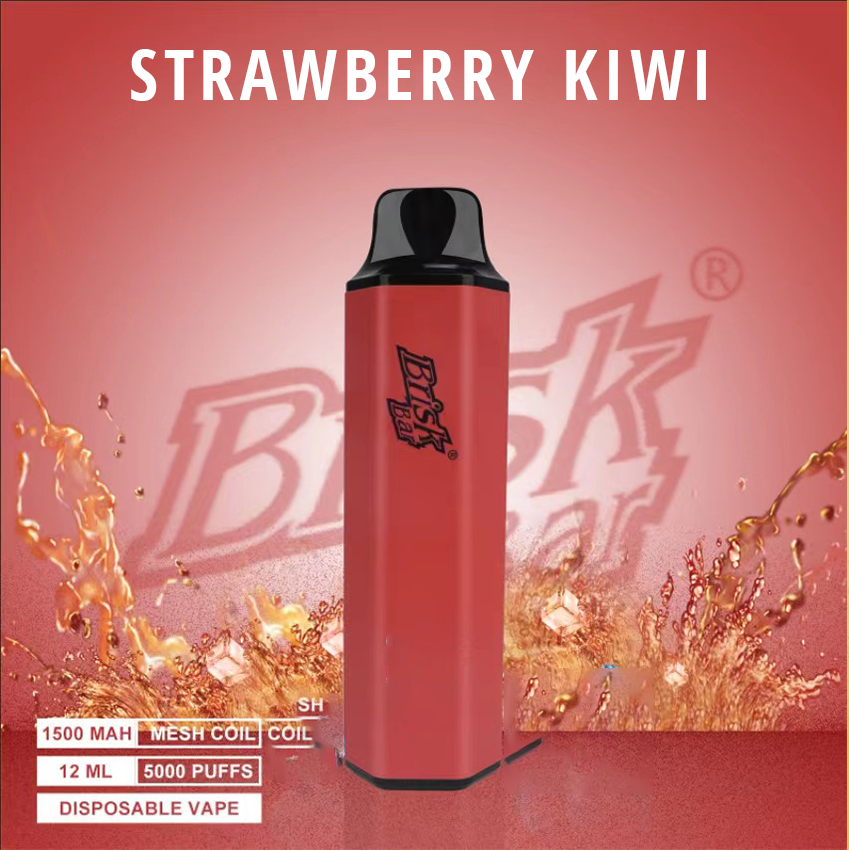 brisk bar strawberry kiwi – 5000 puffs brisk bar strawberry kiwi – 5000 puffs