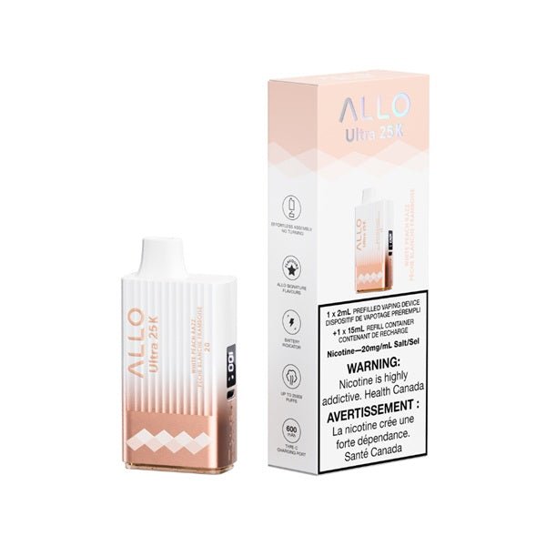 allo ultra 25k white peach razz allo ultra 25k white peach razz