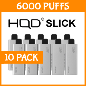 Home 10 pack – hqd slick – 6000 puffs