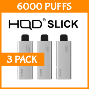 Home 3 pack – hqd slick – 6000 puffs
