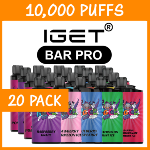 Home 20 pack – iget bar pro – 10000 puffs