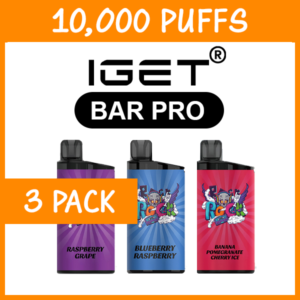 Home 3 pack – iget bar pro – 10000 puffs