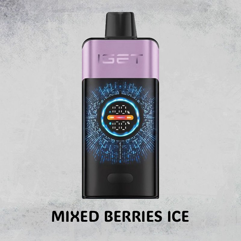 mixed berries ice – iget one – 12000 puffs mixed berries ice – iget one – 12000 puffs
