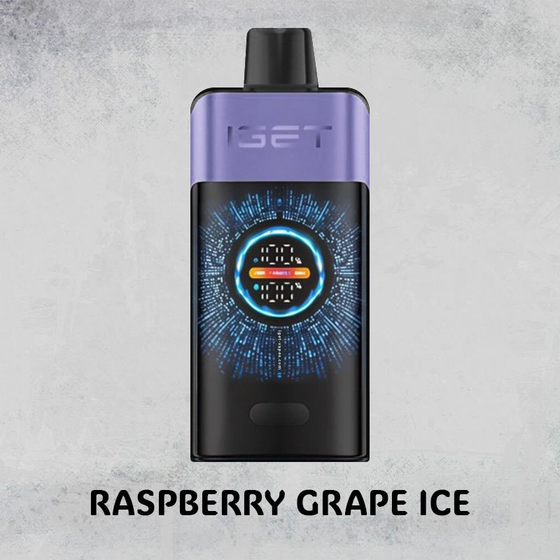 raspberry grape ice – iget one – 12000 puffs raspberry grape ice – iget one – 12000 puffs