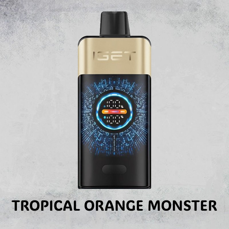 tropical orange monster – iget one – 12000 puffs tropical orange monster – iget one – 12000 puffs