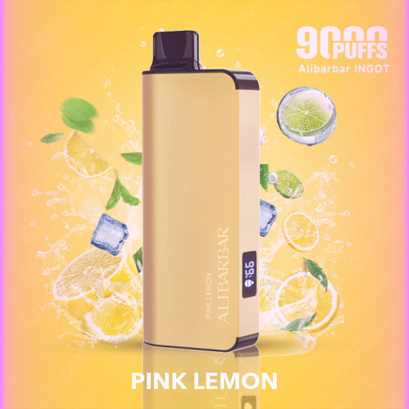 pink lemon – alibarbar ingot – 9000 puffs pink lemon – alibarbar ingot – 9000 puffs