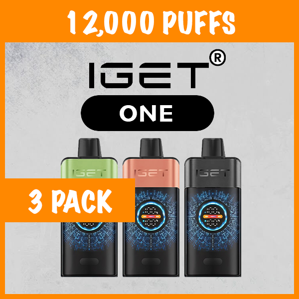 3 pack – iget one – 12000 puffs 3 pack – iget one – 12000 puffs