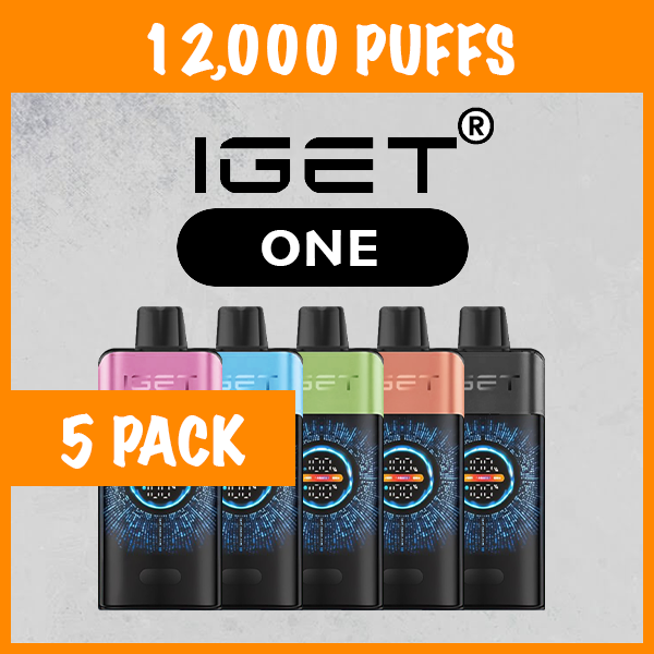 5 pack – iget one – 12000 puffs 5 pack – iget one – 12000 puffs