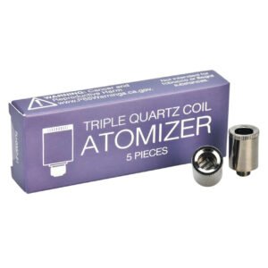 pulsar sipper triple quartz coil atomizers 5 pack