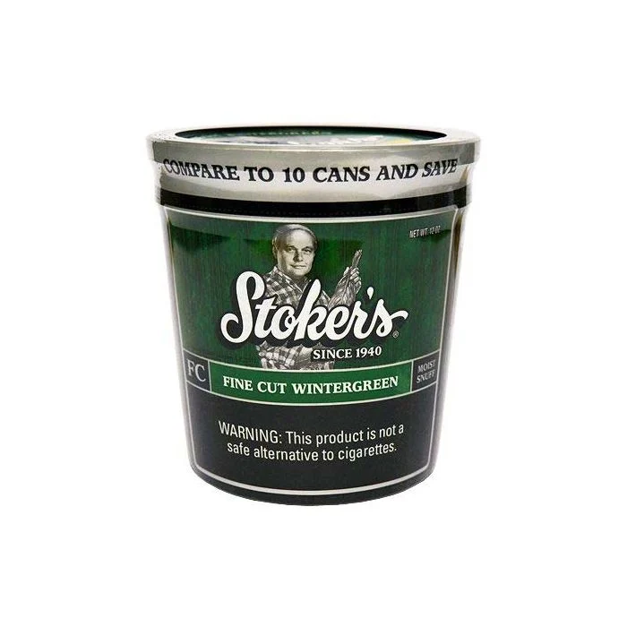 stoker’s wintergreen tub 12oz fine cut stoker’s wintergreen tub 12oz fine cut