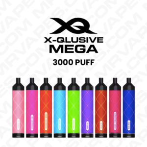 x qlusive mega – 3600 puffs – 50 pack